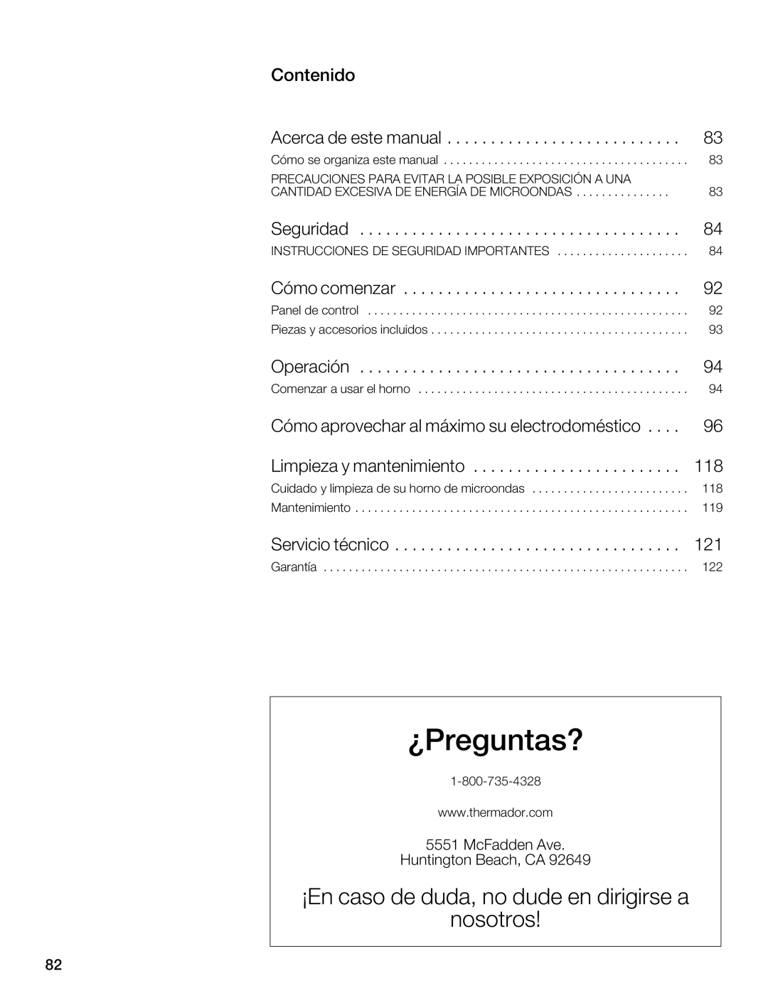 Thermador MBESLFTD manual A261, +., + /-+ % ,% 1,\ . 1,/ + Y &+, +., , .+ 