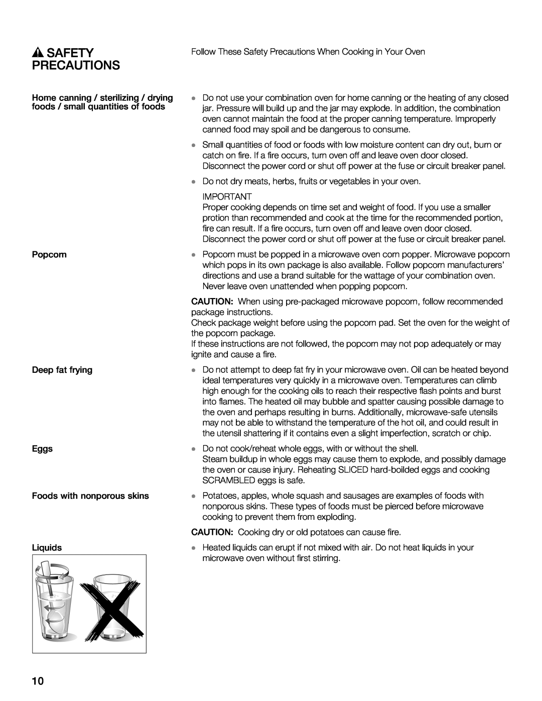 Thermador MCES, MCEW, MCEB manual @K87 