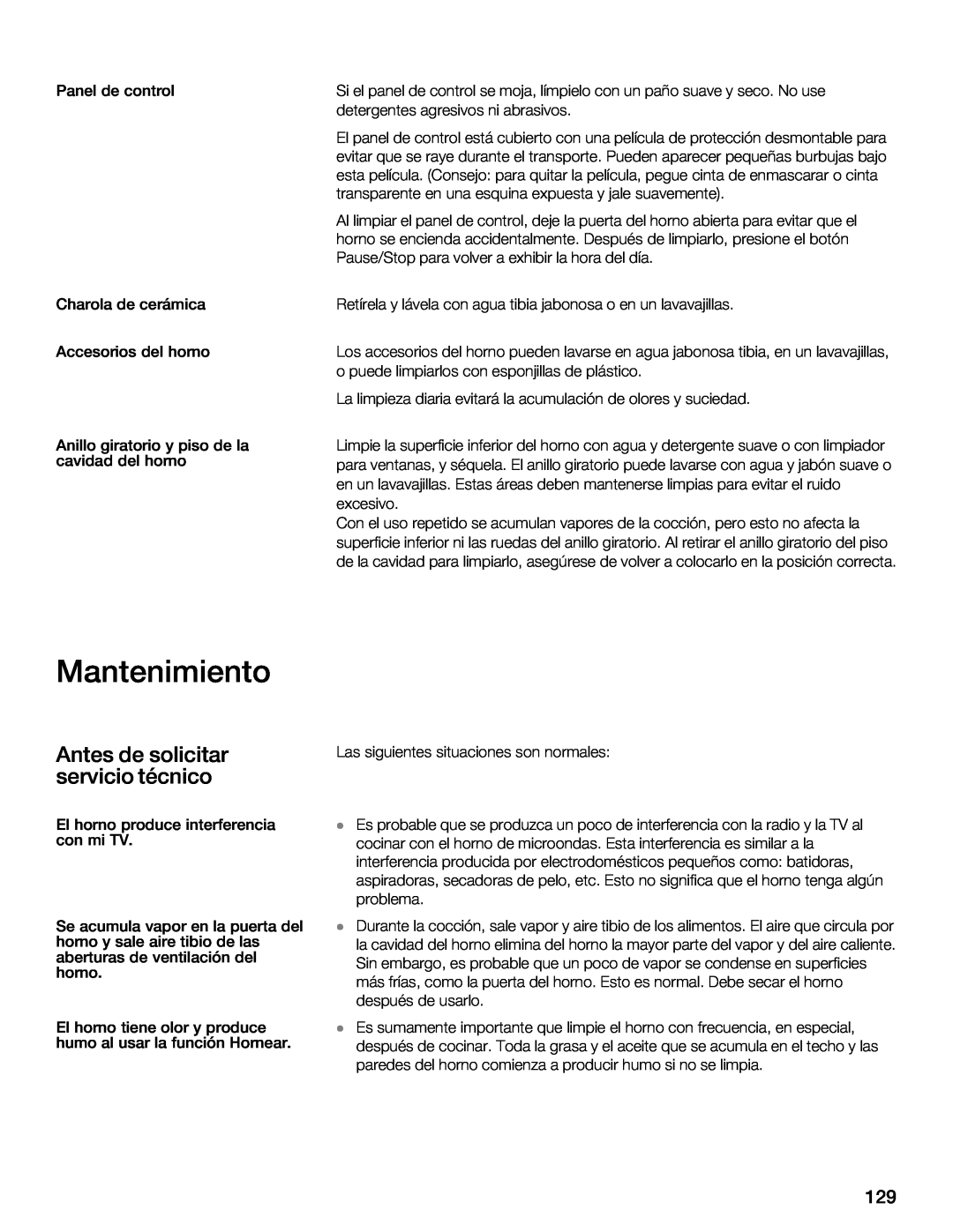 Thermador MCEW, MCES, MCEB manual A2662A, @2?C606 AU060 