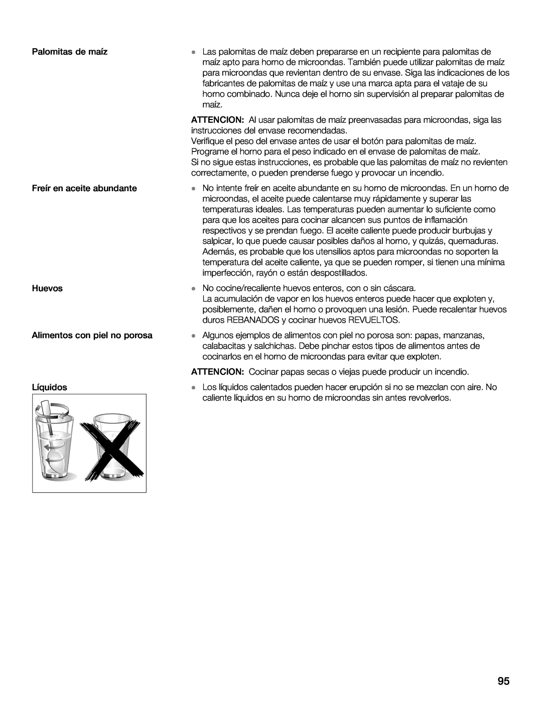 Thermador MCEB, MCEW, MCES manual B 6B6A8/E864?8AG8 