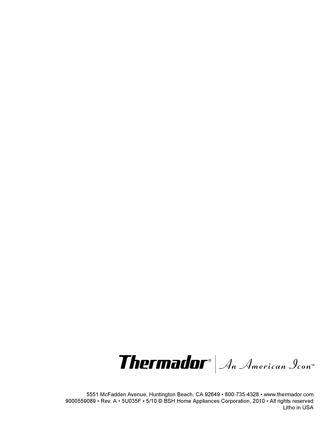 Thermador PH48, PH54, PH42, PH36, PH30 manual 