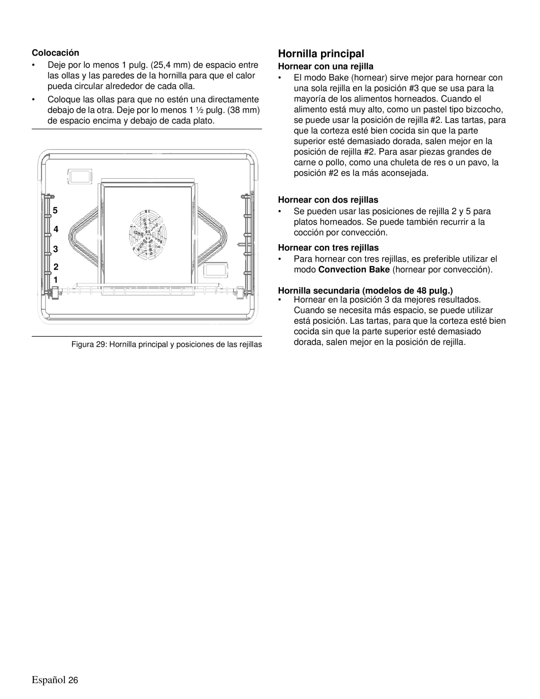 Thermador PRD48, PRD36 manual Hornilla principal 