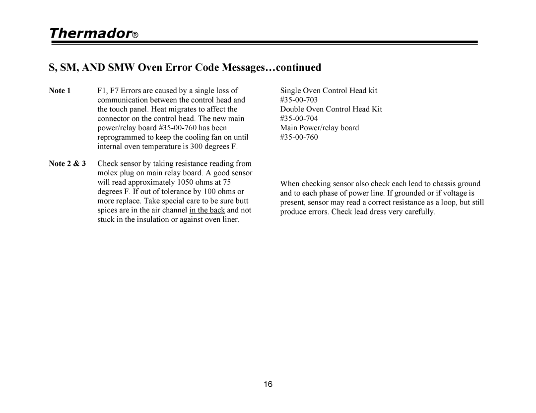 Thermador PRG36, PRG48, PRG30, PDR30, PDR36, PDR48 manual Thermador 