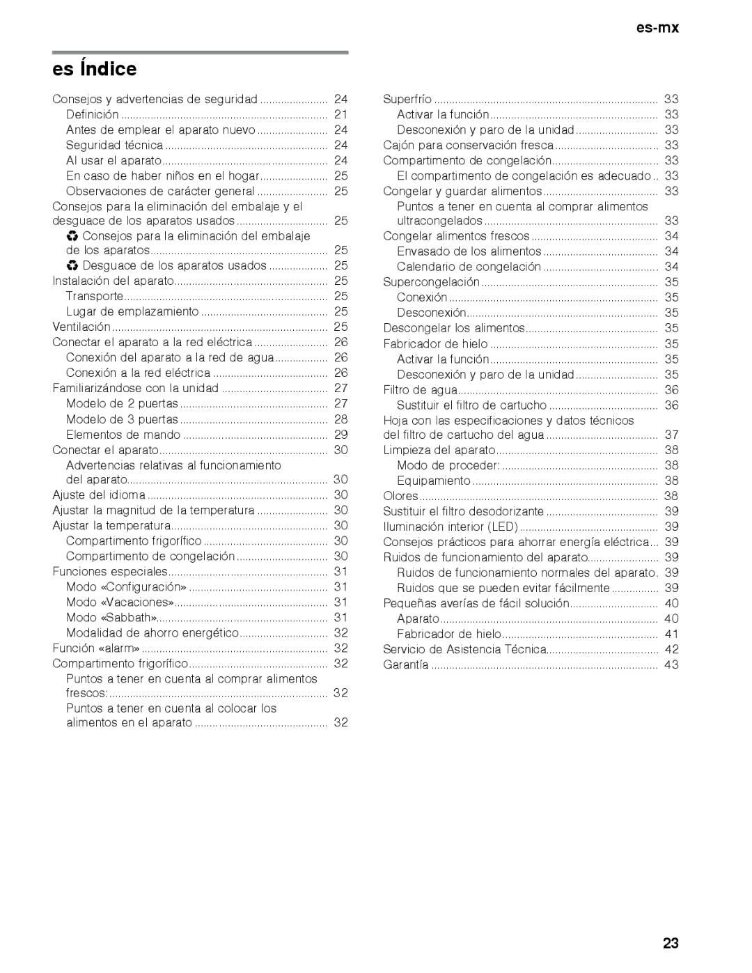 Thermador T36BT, T36BB, T36IB, T30IB, T30BB, T36IT manual Es-mx, Consejos para la eliminación del embalaje 