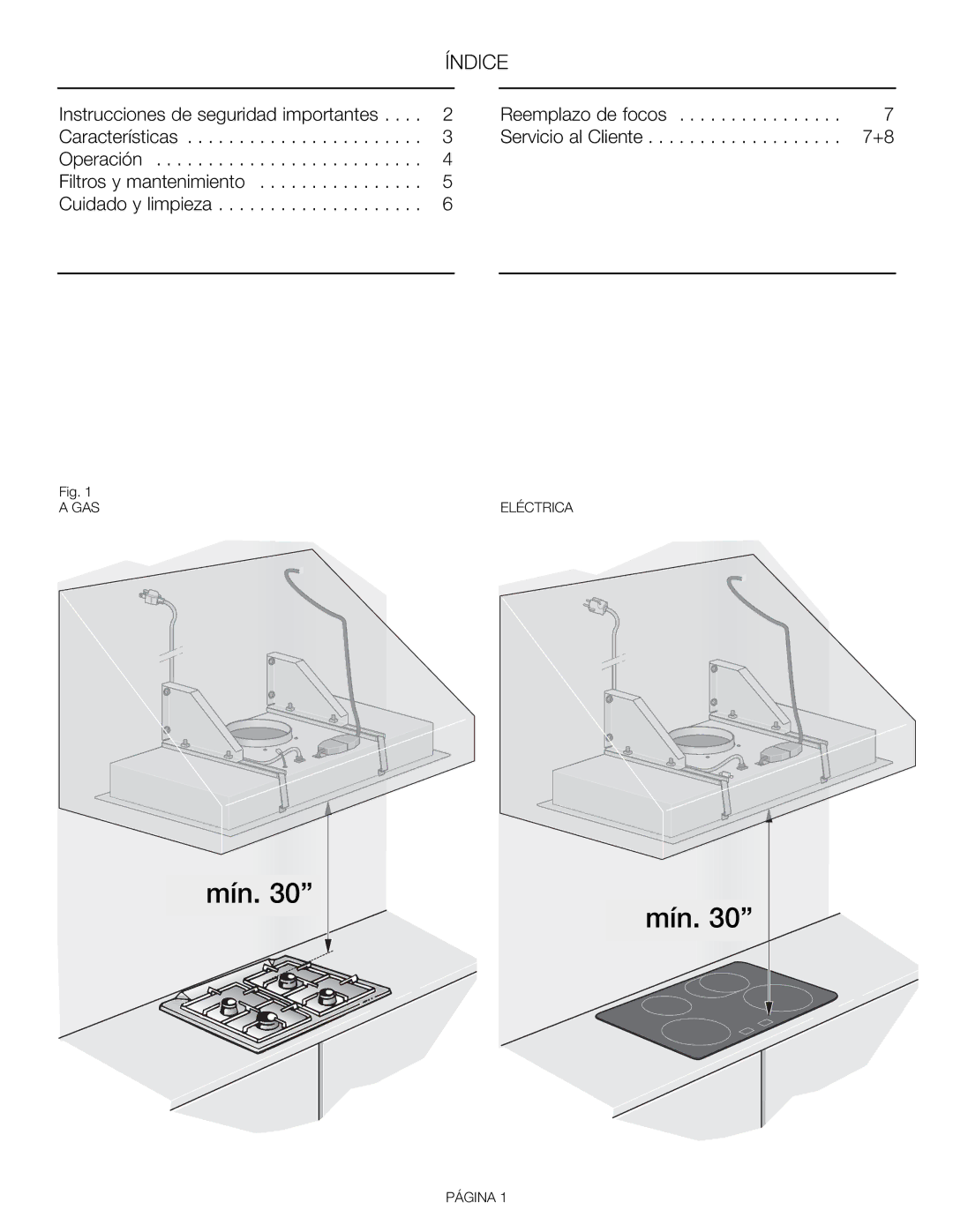 Thermador VCI230DS, VCI248DS, VCI236DS, VCI 230, VCI 236, VCI 248 installation manual Índice 