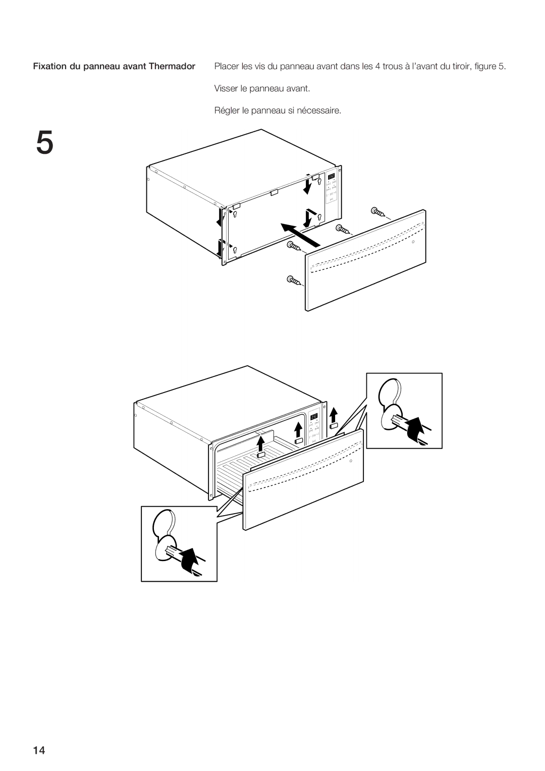 Thermador WDC30E manual 