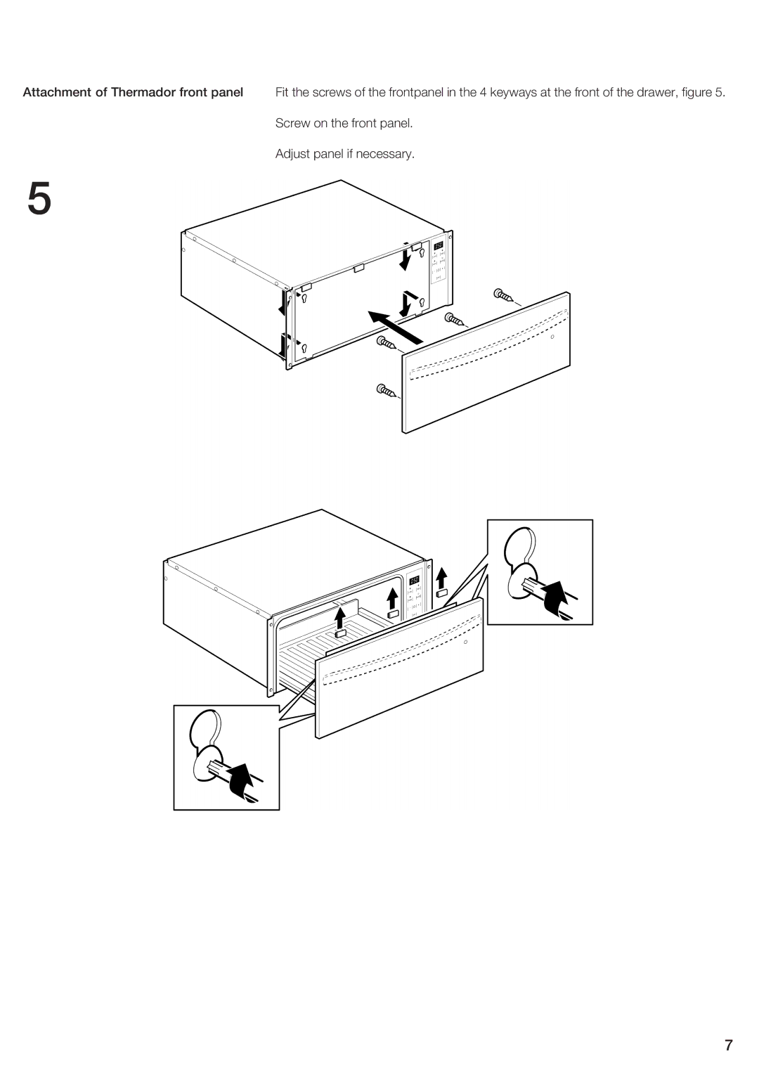 Thermador WDC30E manual 