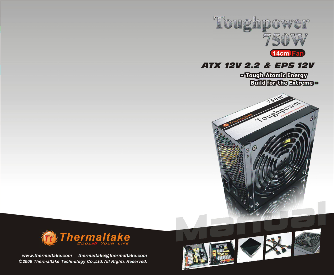 Thermaltake EPS 12V manual ATX 12V 2.2 & EPS 