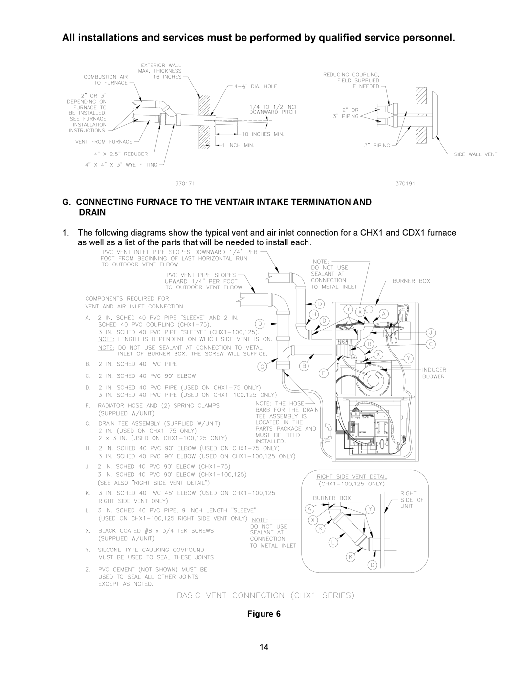 Thermo Products CHX1-75N, CDX1-75N, CHX1-125N, CHX1-100N, CDX1-125N, CDX1-100N operation manual 