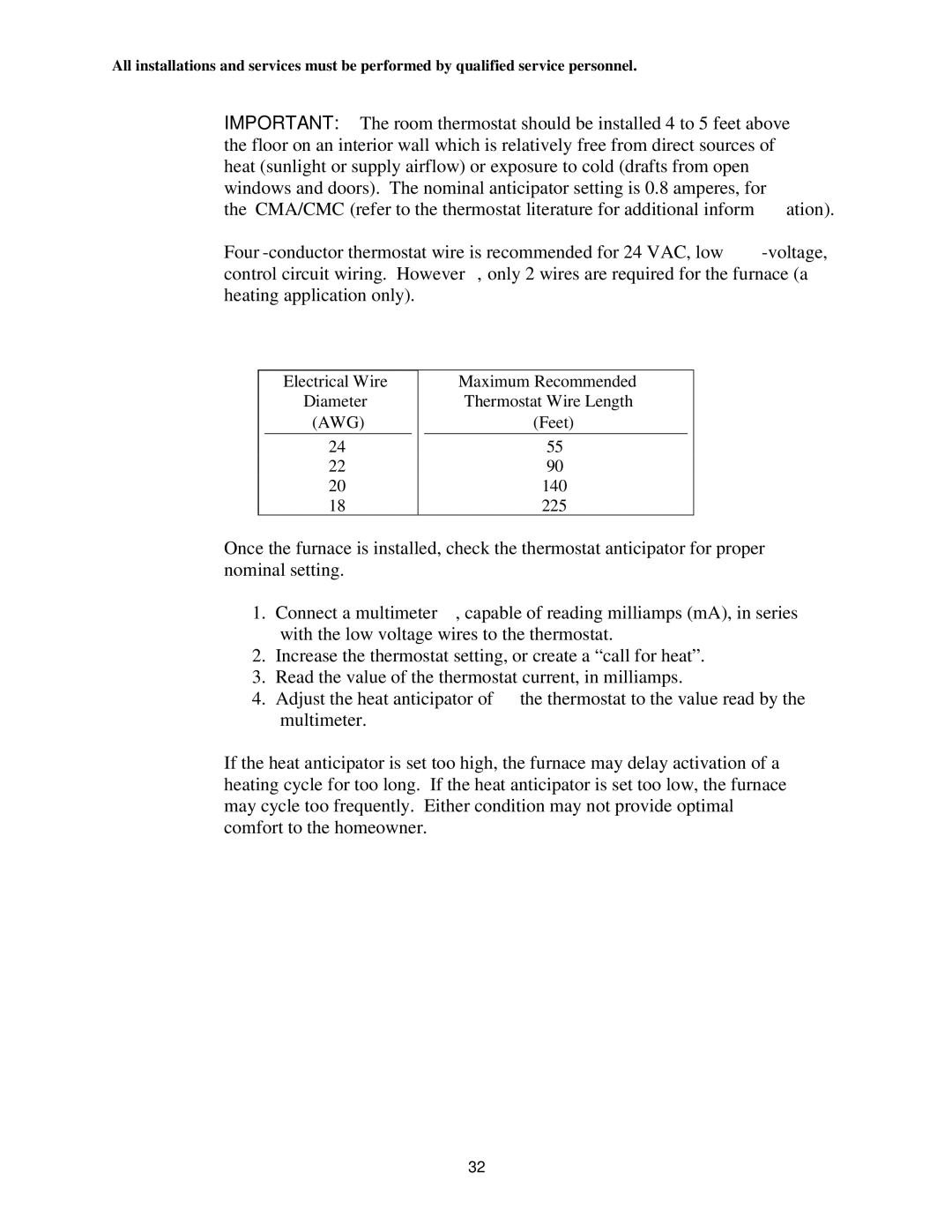 Thermo Products CMA3-75D36N, CMC1-50DV3N, CMC1-50D36N, CMC1-75D36N, CMA3-50D36N, CMC1-75DV3N service manual Awg 