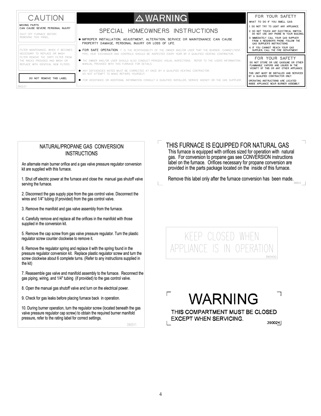 Thermo Products GMD1-60N, GDM1-80N service manual All installations 