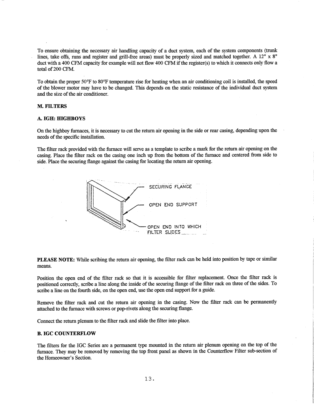 Thermo Products igh2-75 manual 