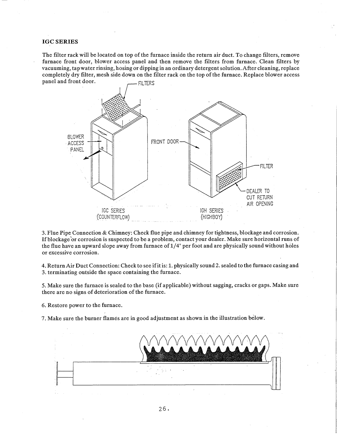 Thermo Products igh2-75 manual 