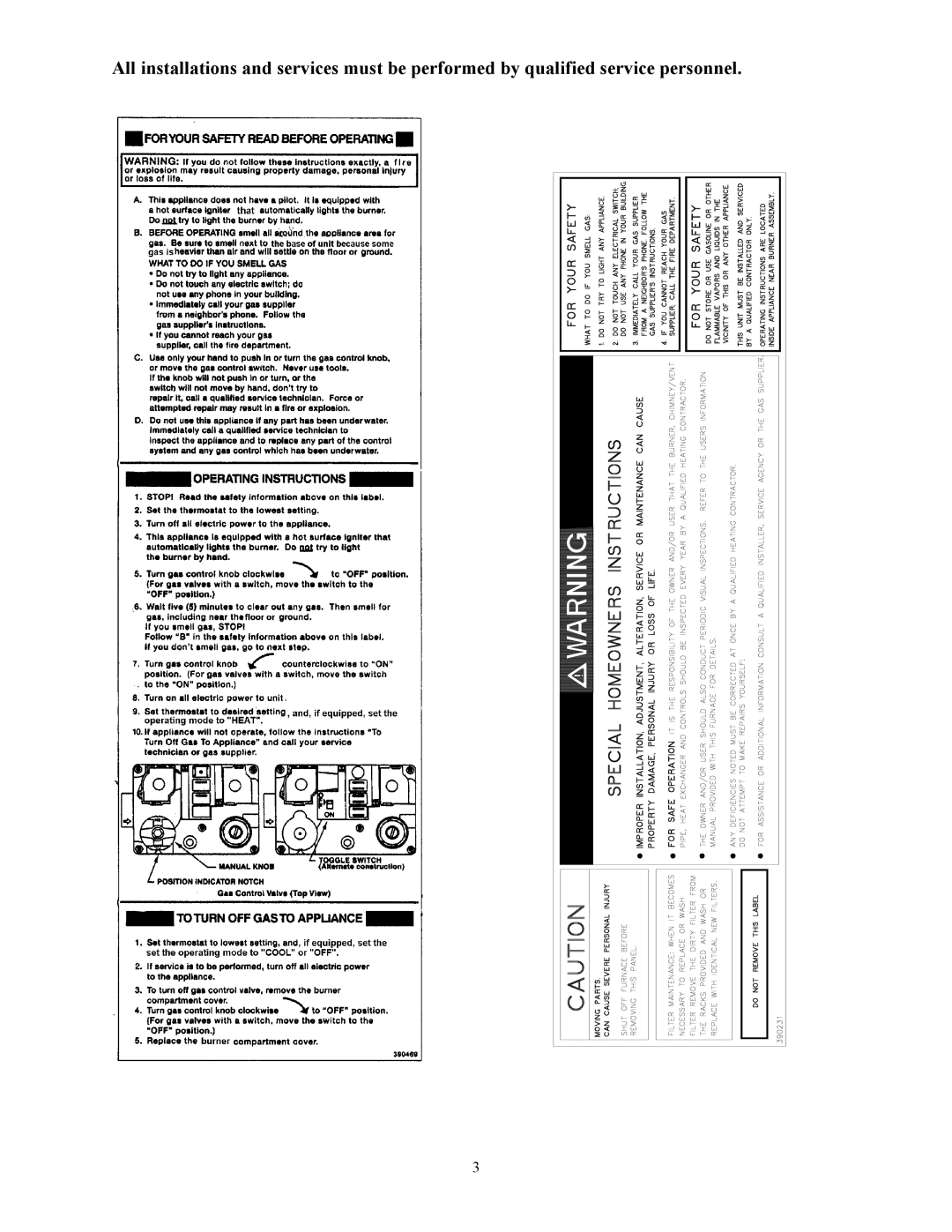 Thermo Products CHB1-75, MHA1-125, MHA1-50, MHA1-100, MHA1-75, MDA1-125, MDA1-75, CHB1-50, CHX1-125, CHX1-100, MDA1-50, CHB1-100 manual 