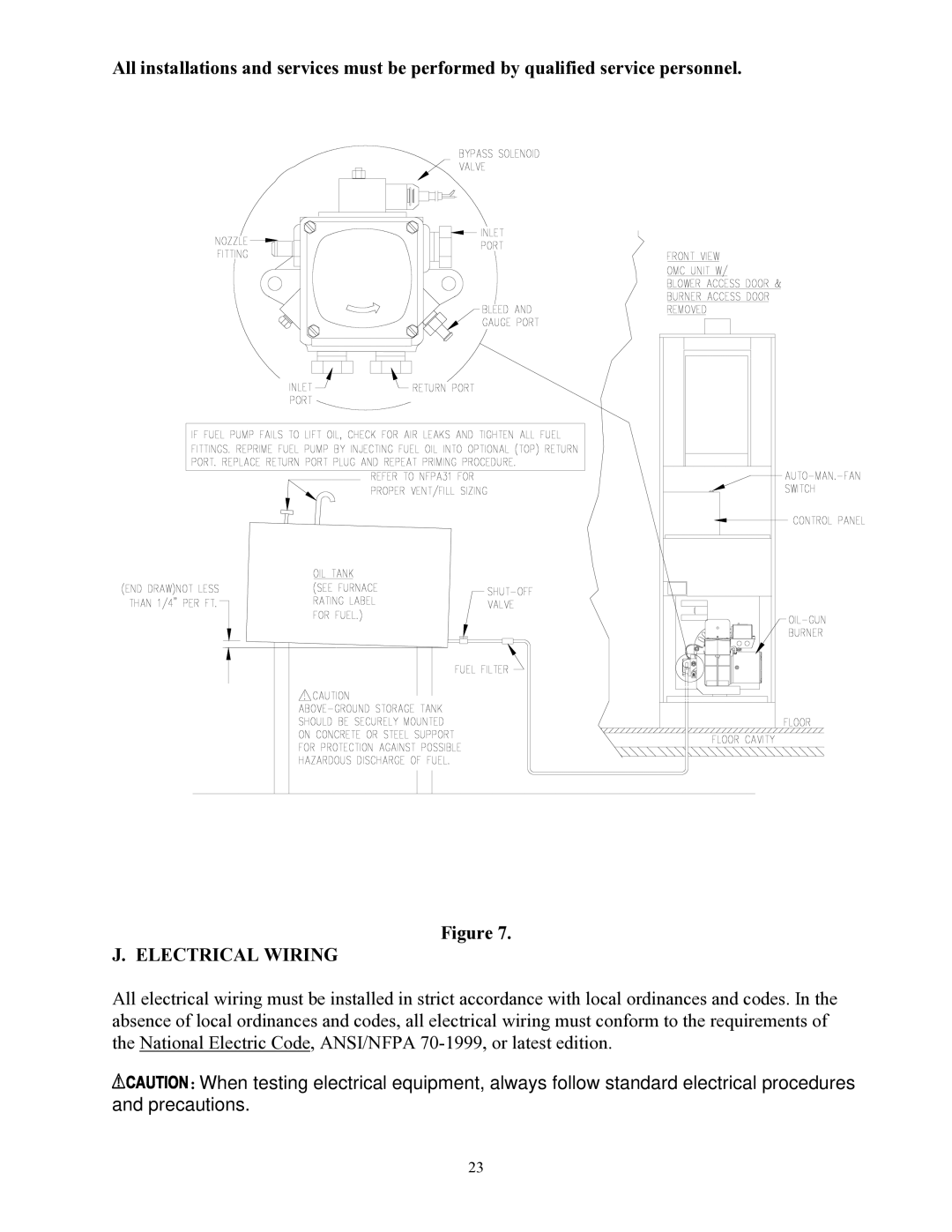 Thermo Products OMC-70, GMC-85 service manual Electrical Wiring 