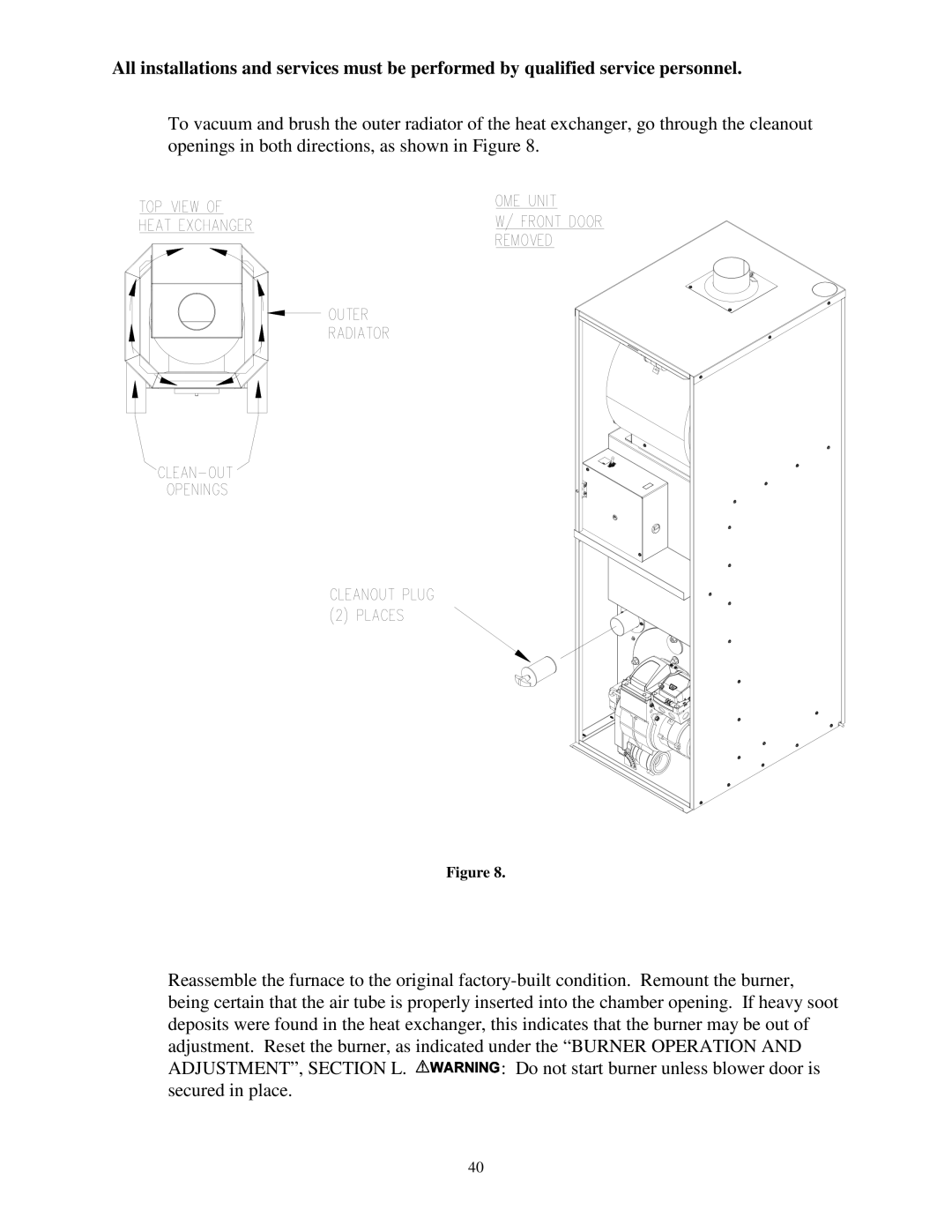 Thermo Products ome-72d36 service manual 