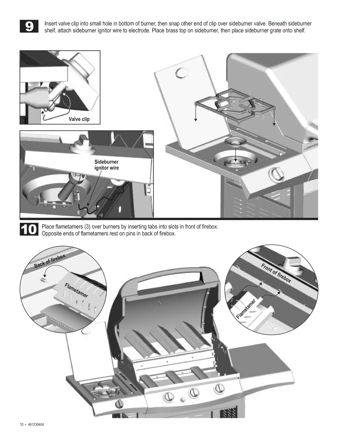 Thermos 461230404 manual Flametamer 