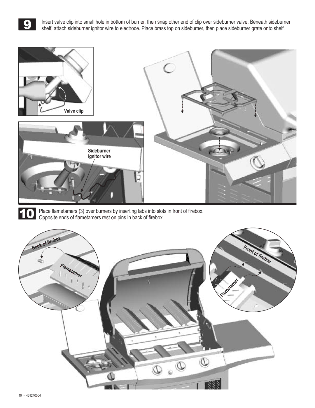 Thermos 461240504 manual Flametamer 