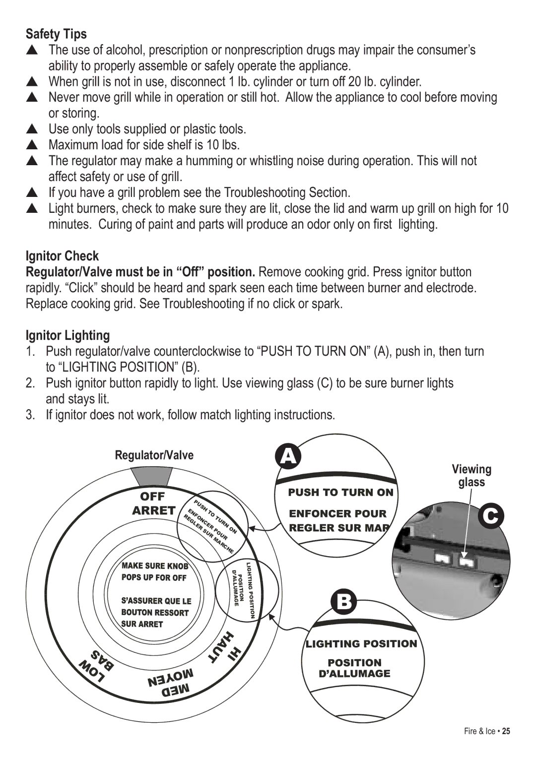 Thermos 465630003 manual Safety Tips 