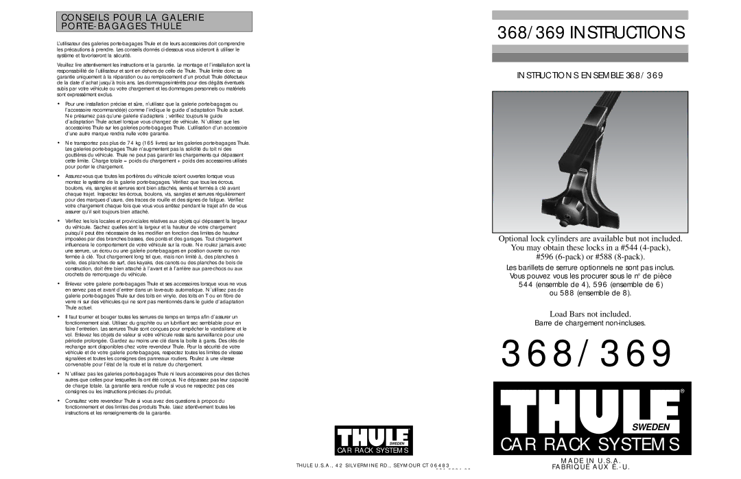 Thule manual 368/369 