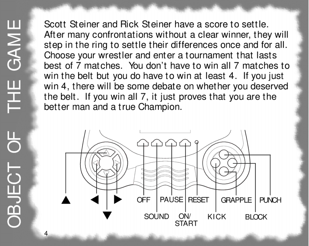 Tiger 60-053 manual Object of the Game 