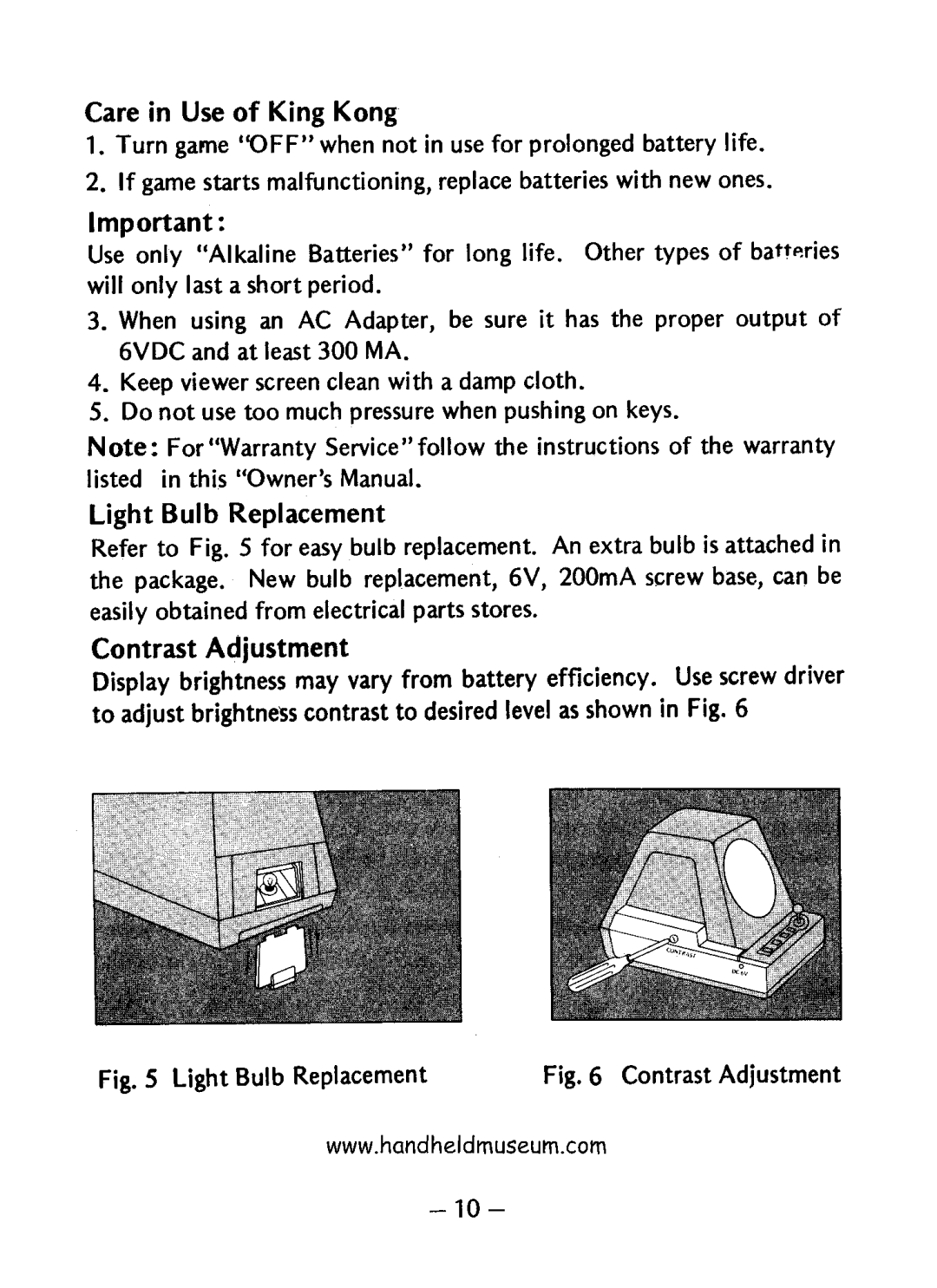 Tiger 7-701 manual 