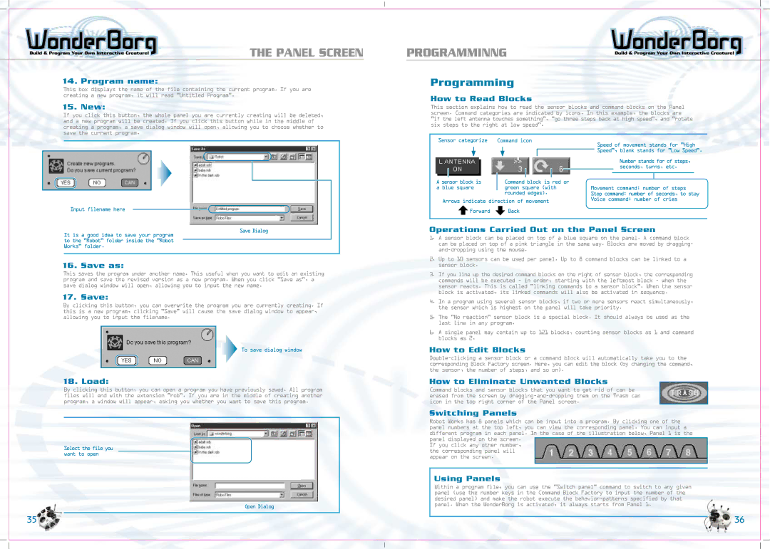 Tiger 70709 manual Programminng 