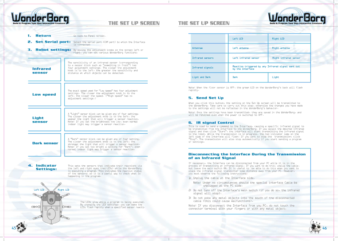 Tiger 70709 manual Return, Send Set Up, IR signal Control 