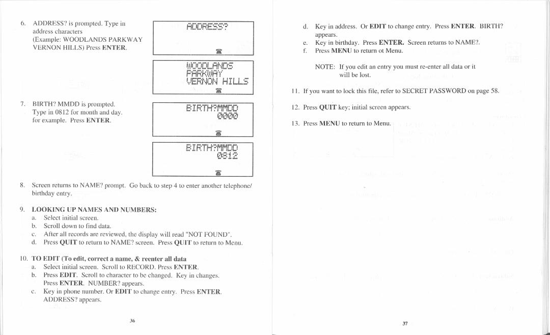 Tiger 71-008 manual 