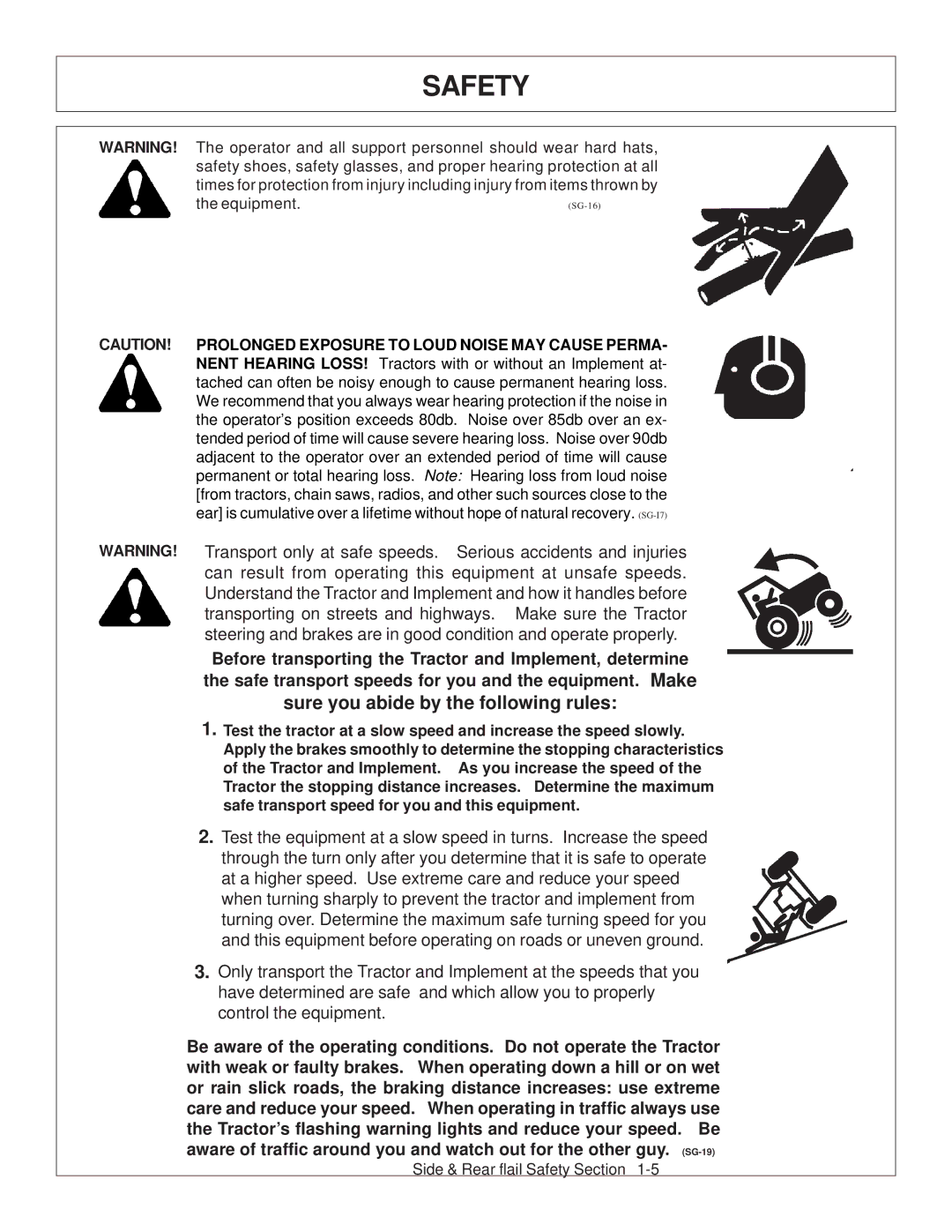 Tiger JD 5083E, JD 5101E, JD 5093E manual Sure you abide by the following rules 