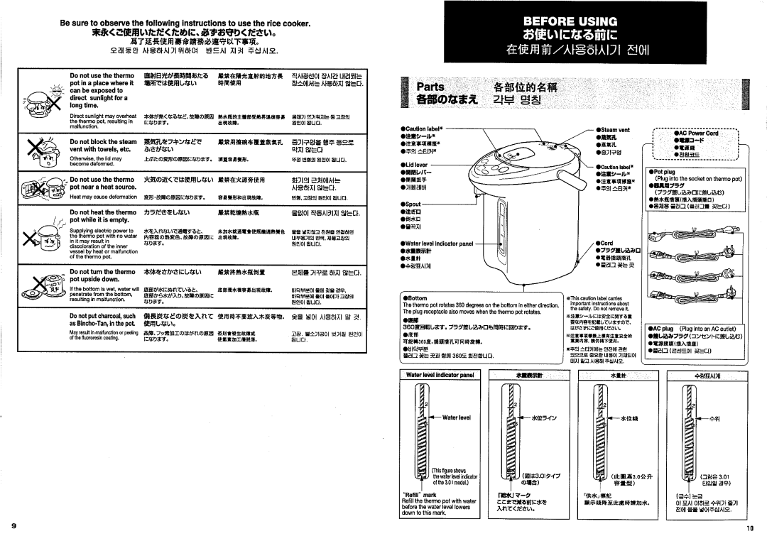 Tiger PDH-B manual 