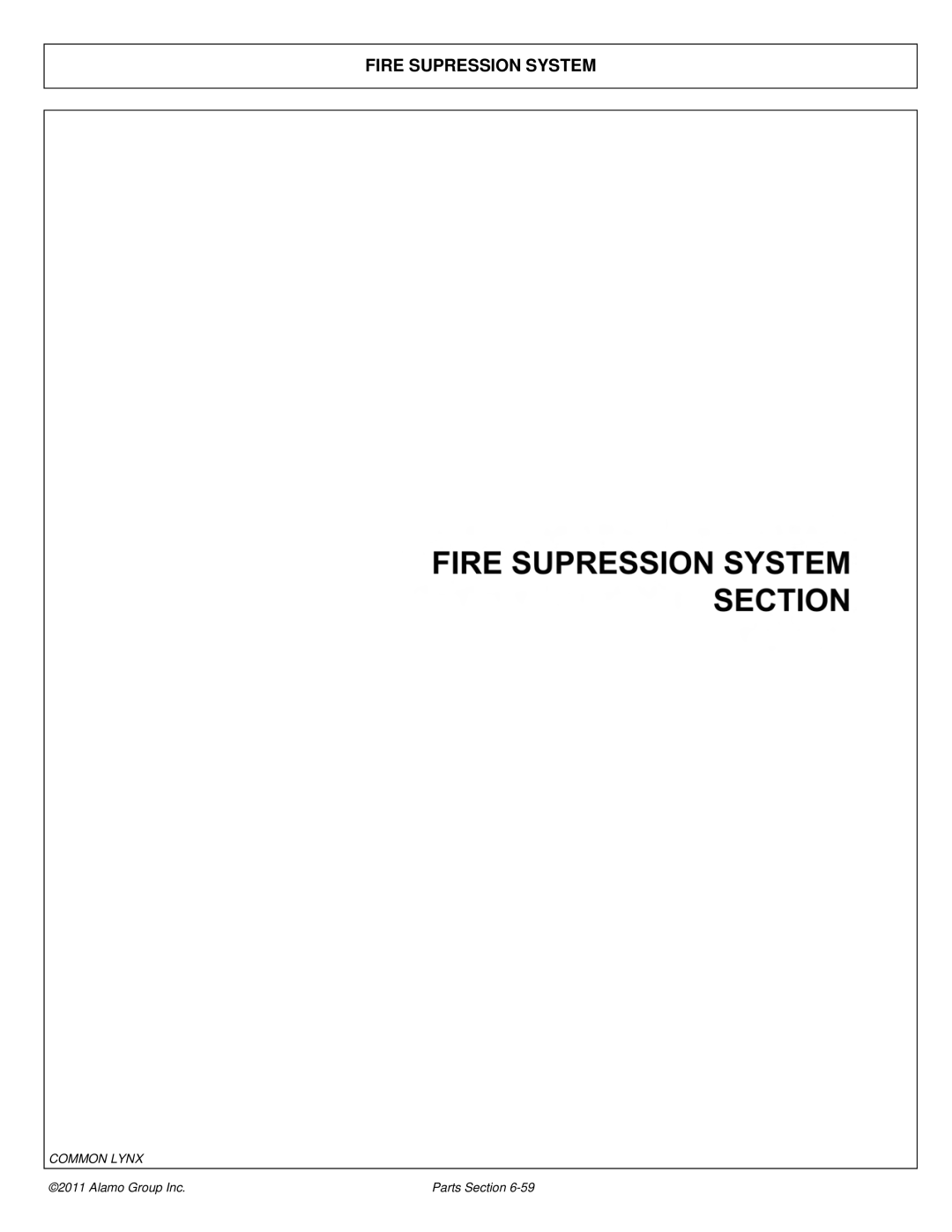 Tiger Products Co., Ltd 5101E, 5083E, 5093E manual Fire Supression System 