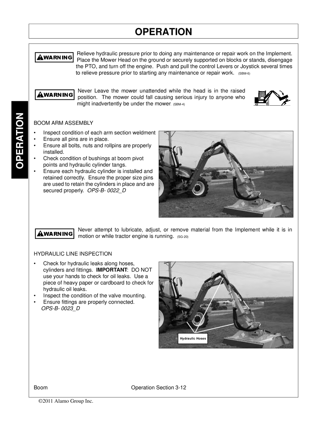 Tiger Products Co., Ltd 5093E, 5083E, 5101E manual OPS-B- 0023D 