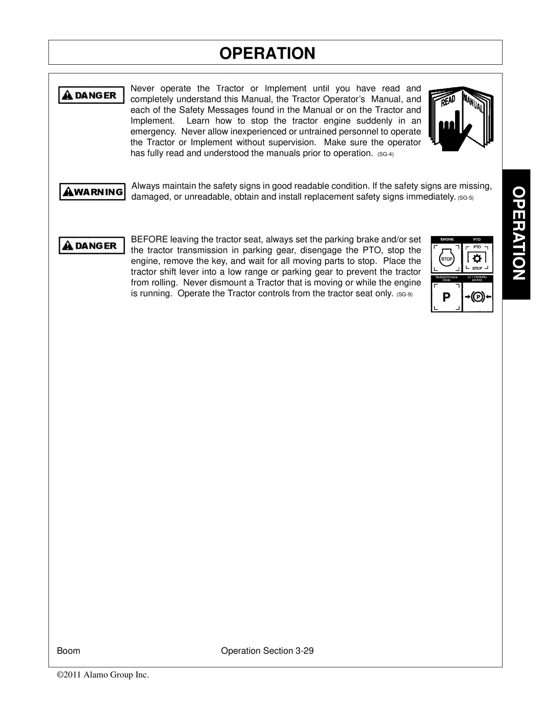 Tiger Products Co., Ltd 5083E, 5093E, 5101E manual Operation 