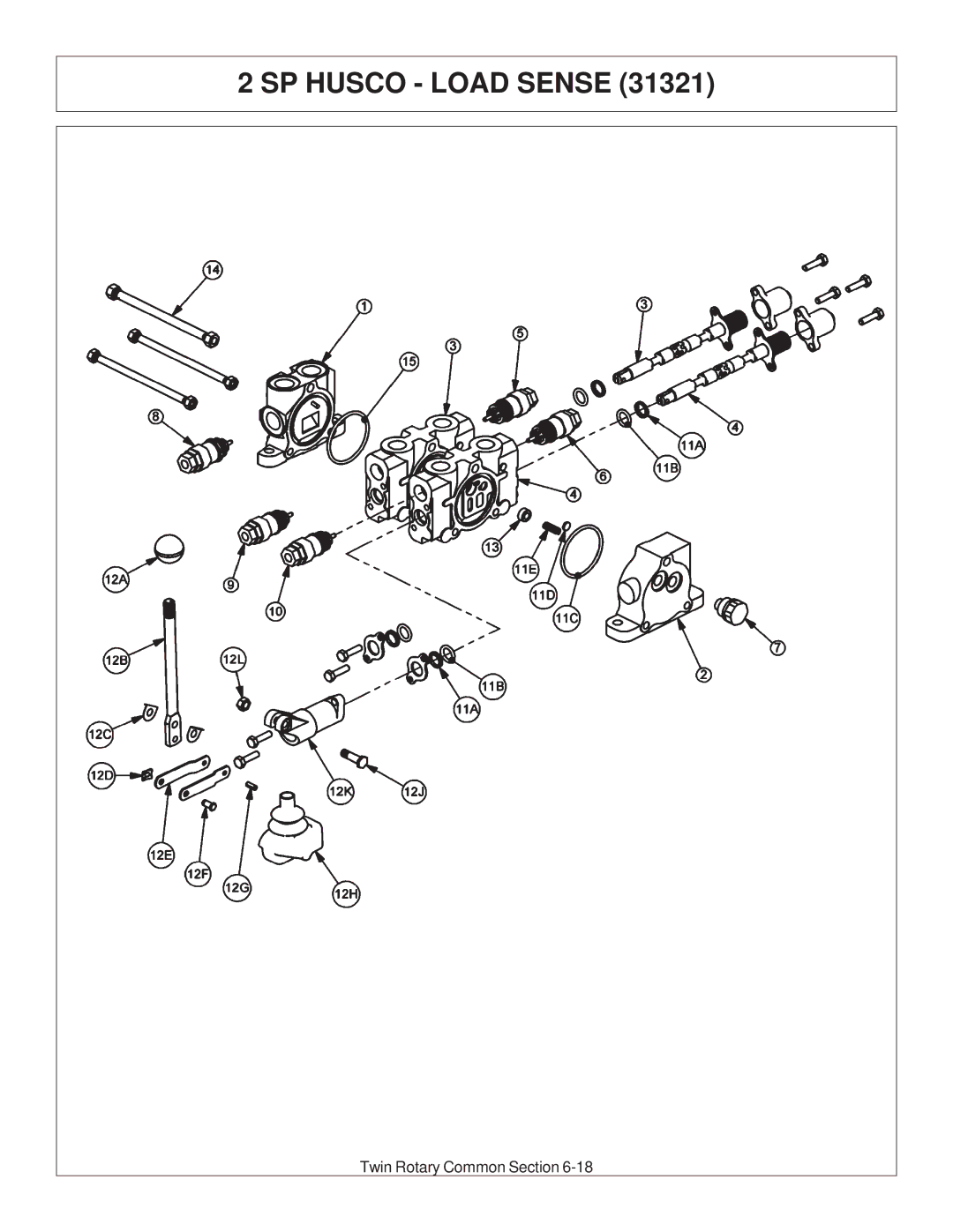 Tiger Products Co., Ltd 6020009 manual SP Husco Load Sense 