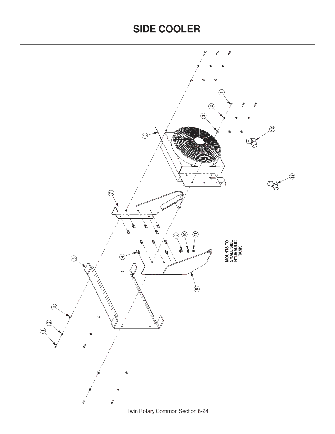 Tiger Products Co., Ltd 6020009 manual Side Cooler 