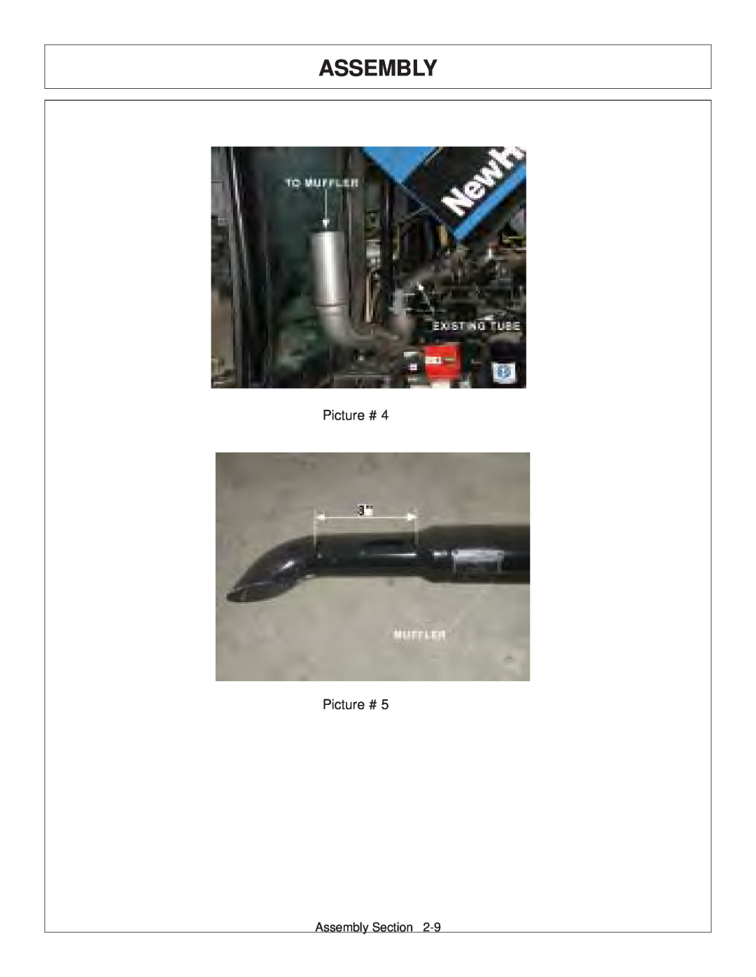 Tiger Products Co., Ltd 6020009 manual Assembly, Picture # Picture # 