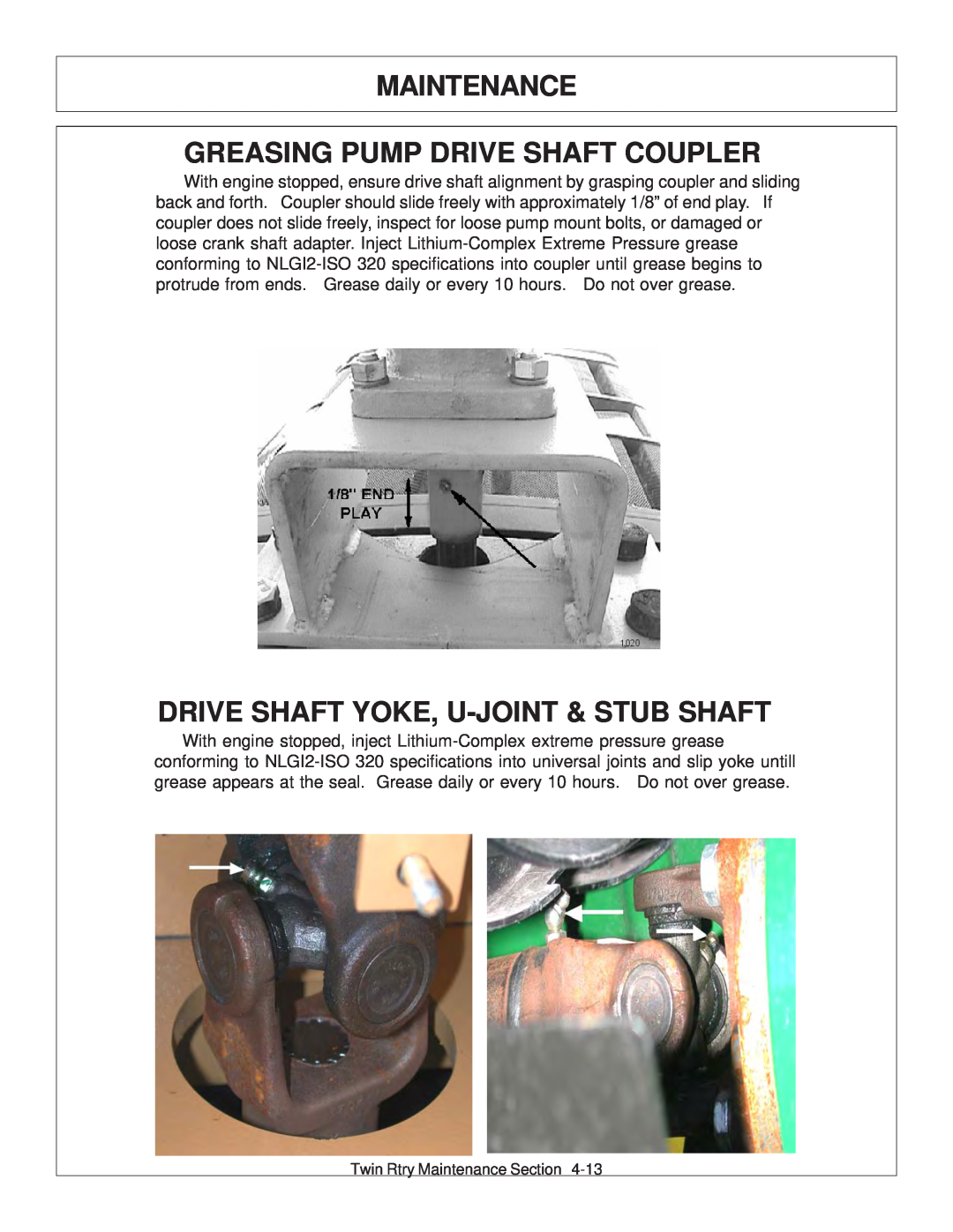 Tiger Products Co., Ltd 6020009 Maintenance Greasing Pump Drive Shaft Coupler, Drive Shaft Yoke, U-Joint & Stub Shaft 