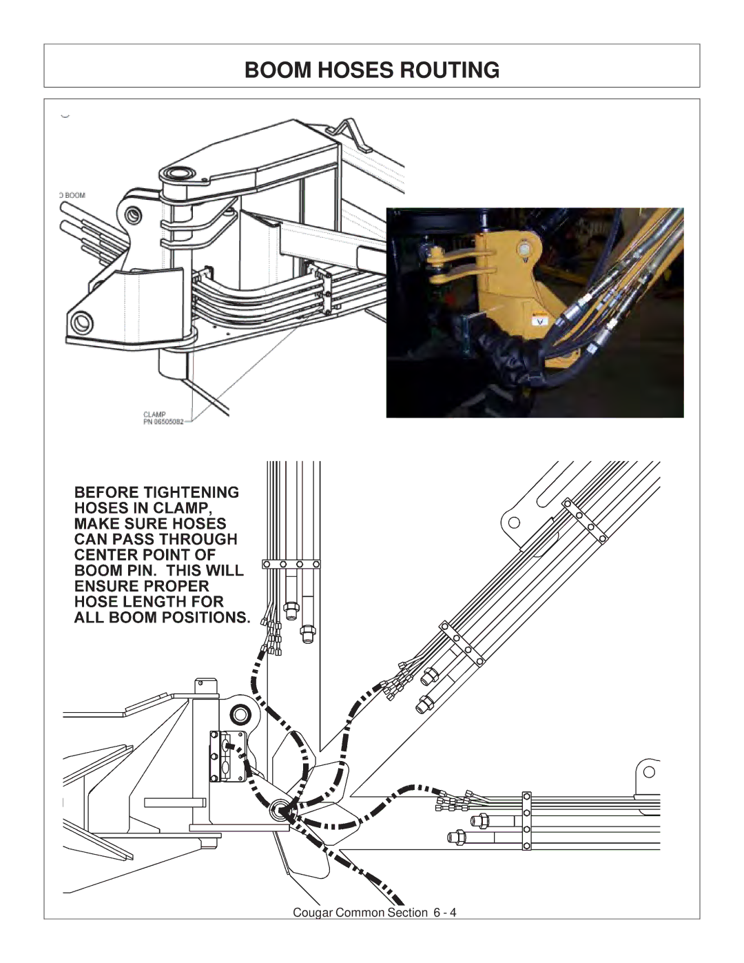 Tiger Products Co., Ltd 7X30 manual Boom Hoses Routing 