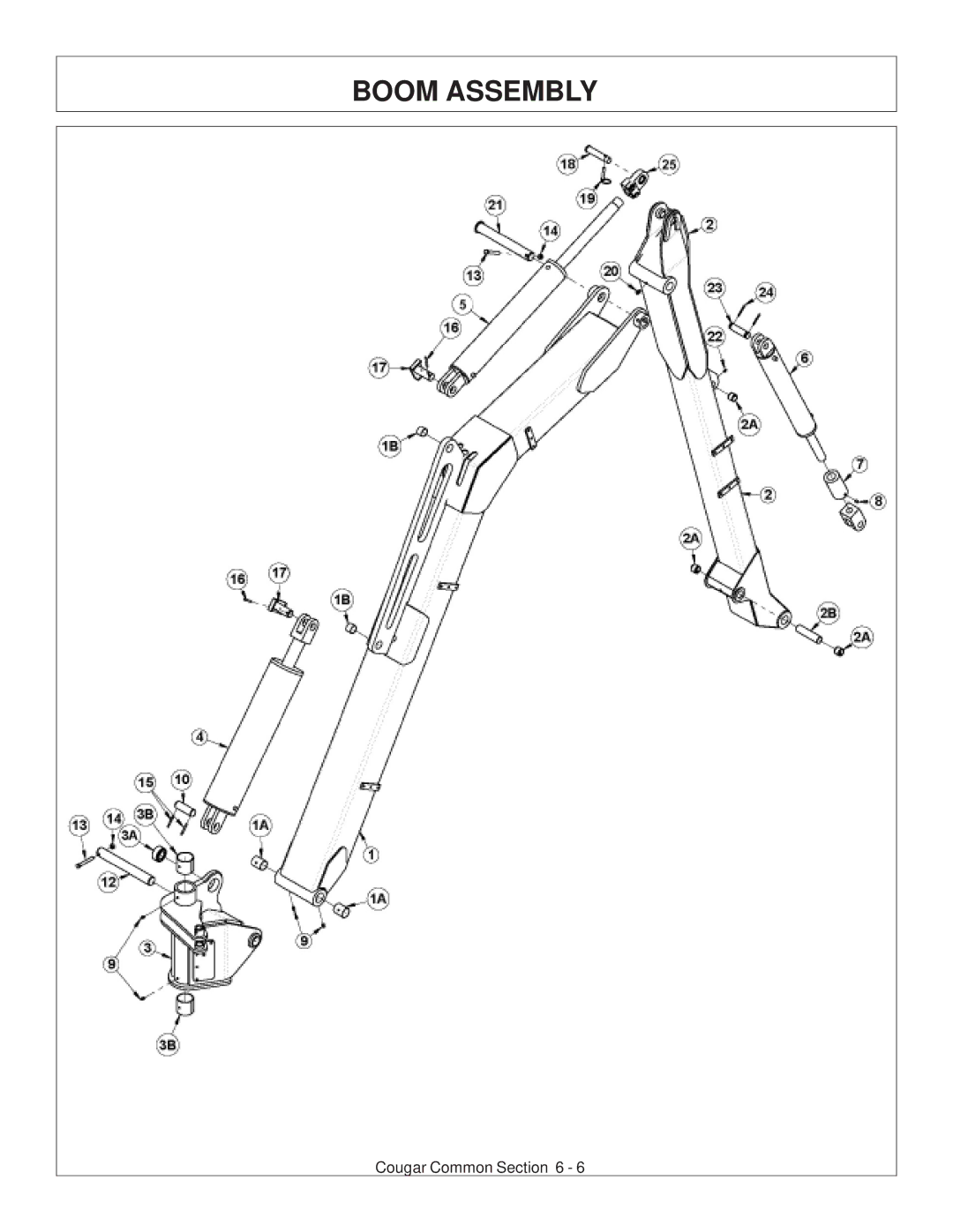 Tiger Products Co., Ltd 7X30 manual Boom Assembly 