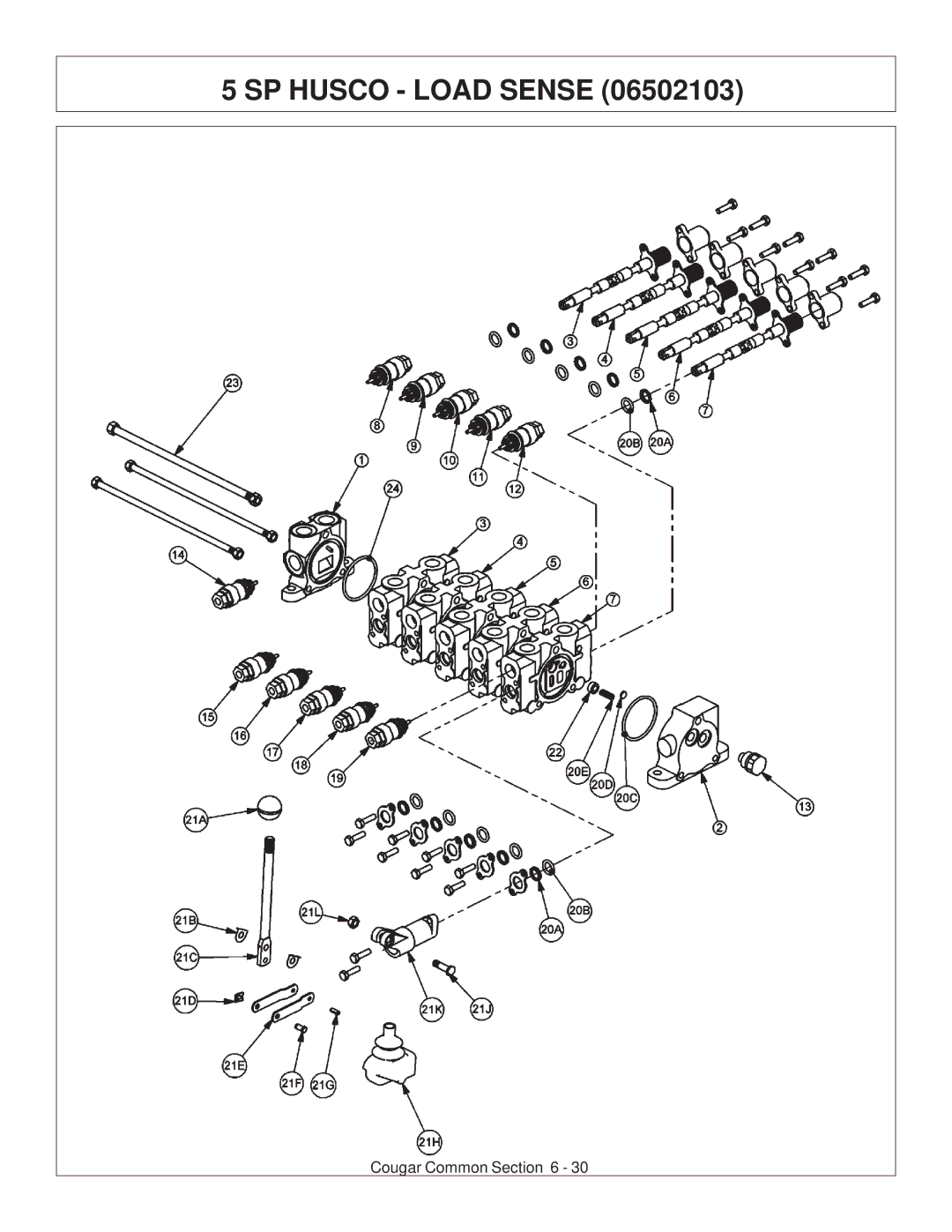 Tiger Products Co., Ltd 7X30 manual SP Husco Load Sense 