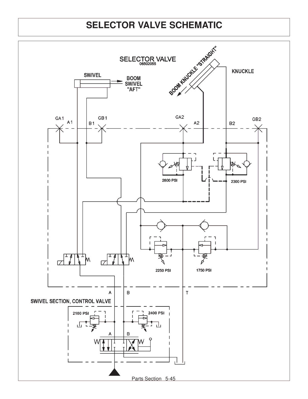 Tiger Products Co., Ltd CNH T6010-80 manual Selector Valve Schematic 