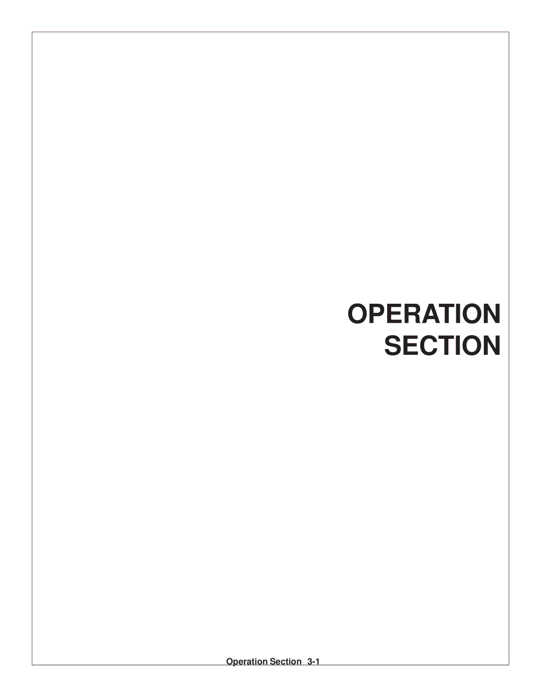 Tiger Products Co., Ltd JD 72-7520 manual Operation Section 