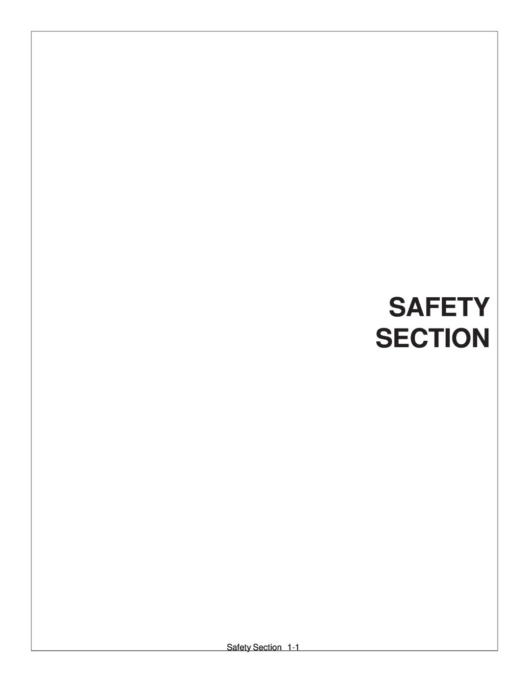 Tiger Products Co., Ltd JD 72-7520 manual Safety Section 