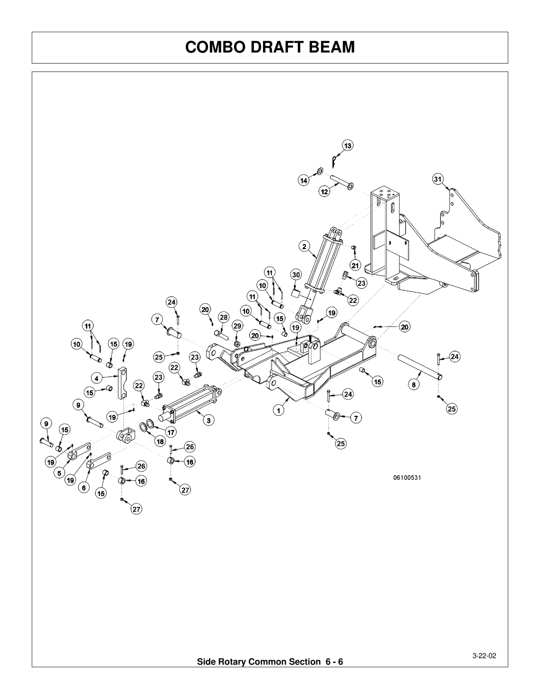 Tiger Products Co., Ltd M105X/S manual Combo Draft Beam 