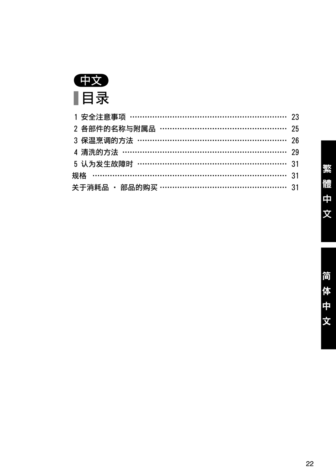 Tiger Products Co., Ltd NFI-A manual 