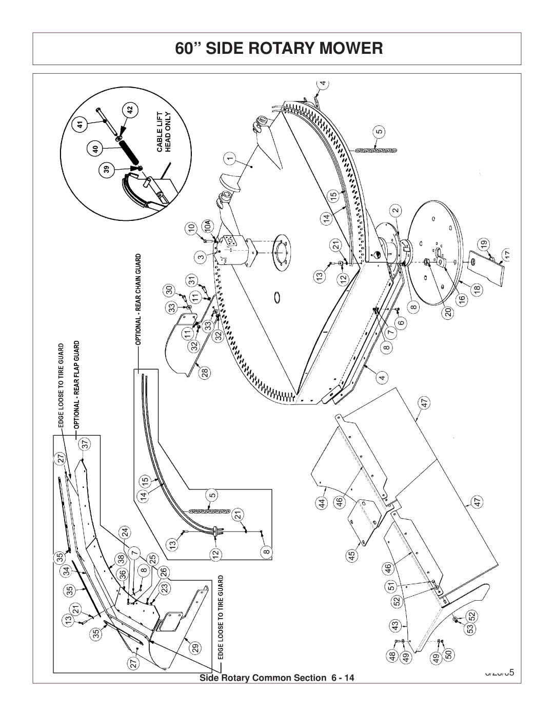 Tiger Products Co., Ltd TS 100A manual Side Rotary Mower 