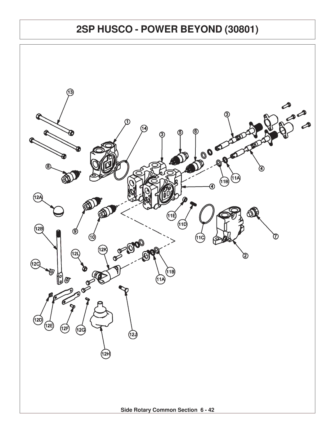 Tiger Products Co., Ltd TS 100A manual 2SP Husco Power Beyond 