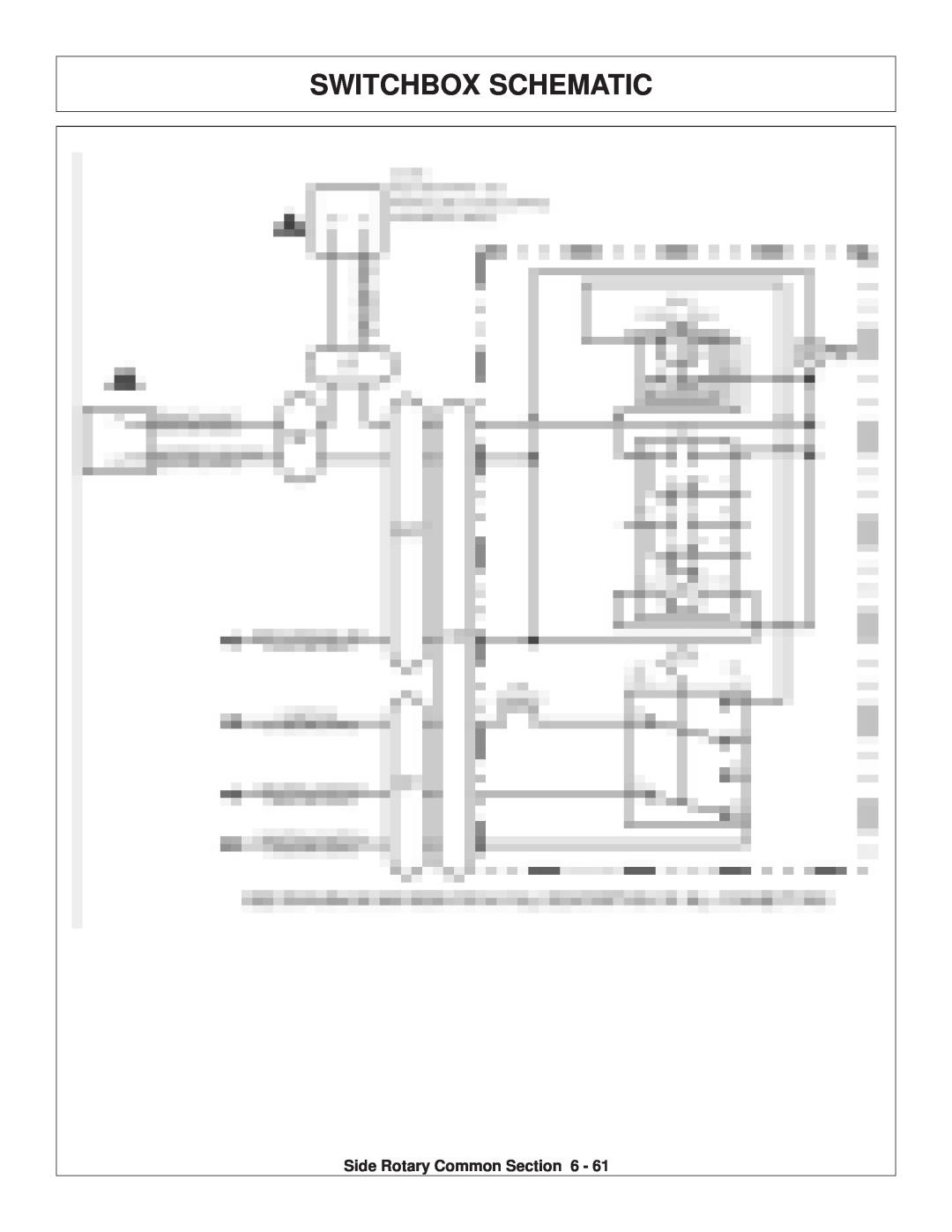 Tiger Products Co., Ltd TS 100A manual Switchbox Schematic, Side Rotary Common 