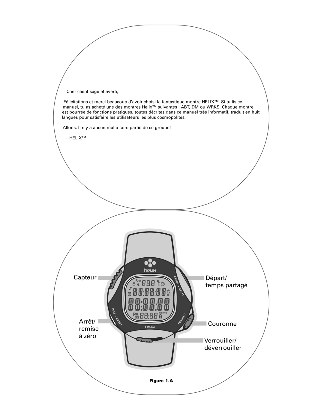 Timex Helix manual 